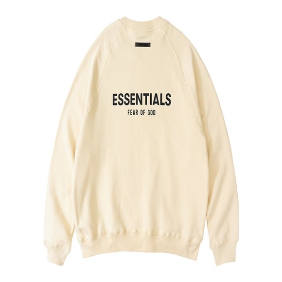 Fear Of God Essentials Pull-Over Cream Crewneck - Picture 6 of 13